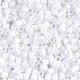 Miyuki delica beads 8/0 - Opaque chalk white DBL-200